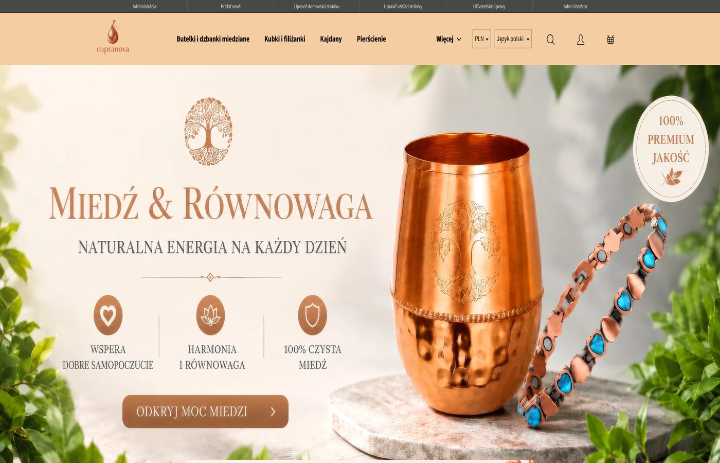 Náhľad projektu cupranova.com