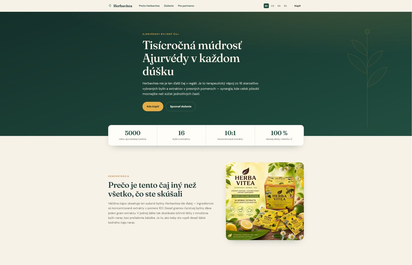 Náhľad projektu herbavitea.sk